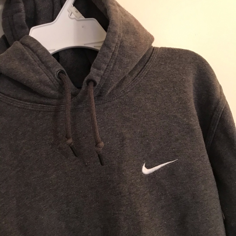 charcoal gray Nike sweatshirt